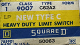 Square D C62A2 Heavy Duty Limit Switch Class 9007 Type C