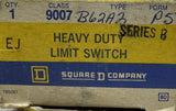 Square D B62A2 Heavy Duty Limit Switch Class 9007 Form P5