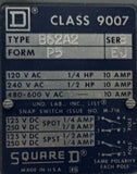 Square D B62A2 Heavy Duty Limit Switch Class 9007 Form P5
