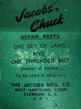 Jacobs Chuck U36 Nut & Jaws Repair Kit 7814