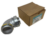 Crouse-Hinds LT20090 Liquid Tight Metal Conduit Fitting 90° 2"