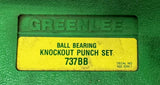 Greenlee 737BB Ball Bearing Knockout Punch Set