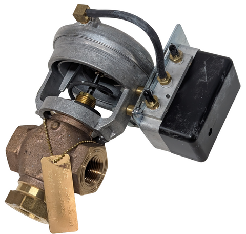 Johnson Controls VG7842LT+3008DP Control Valve w/ V-3000-8011 Diaphragm Actuator