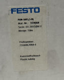 Festo PUN-10X1,5-BL Plastic Tubing 50m 159668