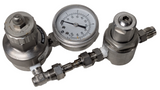 Veriflo 1R401S250GMK Pressure Regulator w/ Gauge & F10S250 Mini Regulator