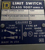 Square D 9007C54F Limit Switch Series A W/ Operating Head