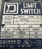 Square D 9007B53N2 Limit Switch 120-600 VAC 10 AMP