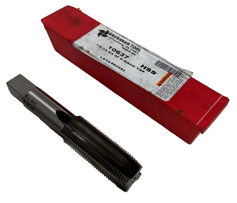 Brubaker 7/8-14 Plug Hand Tap 4 Flute GH4 HSS 582239