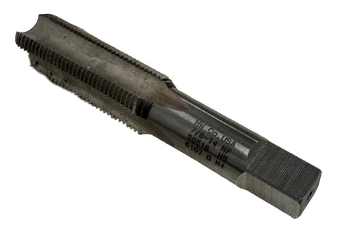 Hanson Whitney 7/8-14 NF Plug Hand Tap 4 Flute GH4 HS 30518