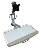 ICW USA Adjustable Medical Workstation Desk Mount Monitor Arm & Keyboard Tray
