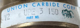 Union Carbide V2 UPE 3 150 Pressure Regulator w/Gauges