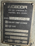 Cecor DA4-175PT-S Portable Coolant Sump Cleaner Dispenser 175 Gallon