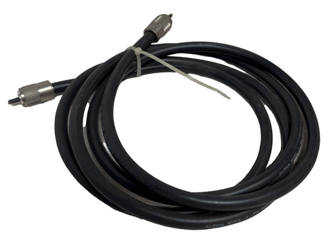 Alpha Wire 9063B Coax Cable Assembly RG 63B/U