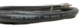 Alpha Wire 9063B Coax Cable Assembly RG 63B/U
