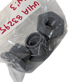 Lot of (3) Ipex 1” x 1/2” Bushing Schedule 80 CPVC