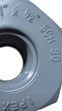 Lot of (3) Ipex 1” x 1/2” Bushing Schedule 80 CPVC