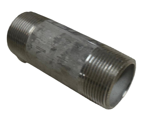 Unbranded Stainless Steel Pipe Nipple 1-1/4" X 4"