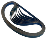 Lot of (9) Dynabrade 79061 Dynacut Sanding Belt 1/2" W x 24" L 60 Grit