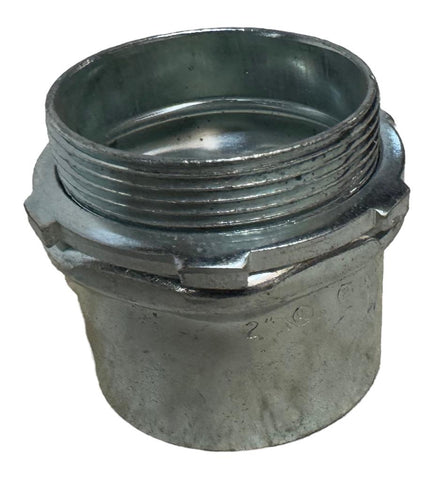 Lot of (5) Steel City Set Screw Conduit Connector 2" EMT