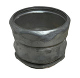 Unbranded 3-1/2" Steel Straight EMT Compression Connector