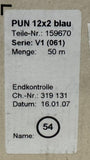Festo PUN-12X2 blau Plastic Tubing 50m 159670