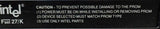 Intel IUP-FAST 27/K Personality Module 164373-001