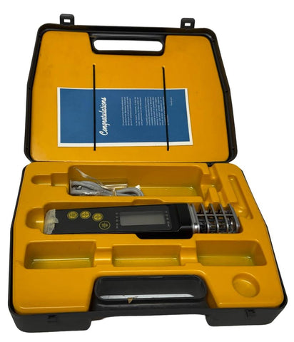 Beckman Industrial Humi-Chek 5 Precision Hygrometer W/ Manual & Case