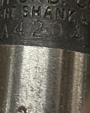 Jacobs A4204 Arbor 3/4" Straight Shank #4 Jacobs Taper