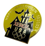 Vintage Collectible Aminco Xerox Happy Halloween 2003 USA Olympic Games Pin