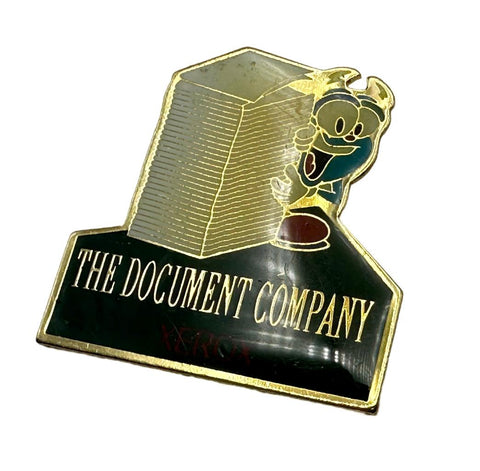 Vintage Collectible Xerox Sponsor The Document Company 1993 Izzy Character Pin
