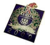 Vintage Collectible Aminco Xerox Happy Holidays 2000 USA Olympic Games Pin
