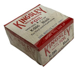 Kingsley K-286 Black Wire Marking Foil 1" X 100'