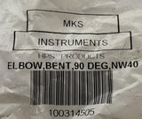 MKS Instruments 100314505 Elbow Fitting 90° NW40