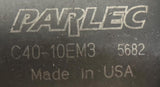 Parlec C40-10EM3 End Mill Holder CAT40 5682 W/ Retention Knob