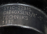 Techniks SYIC-22915 End Mill Holder CAT40 3/8"-3" W/ Retention Knob