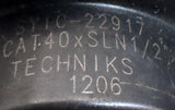 Techniks SYIC-22917 End Mill Holder CAT40 1/2" W/ Retention Knob