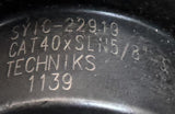 Techniks SYIC-22919 End Mill Holder CAT40 5/8"-3" W/ Retention Knob