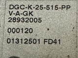 Festo DGC-K-25-515-PP Pneumatic Linear Slide 25mm Piston Diameter