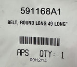 Automated Packaging Systems 591168A1 Autobag Lower Belt Round 49" Long