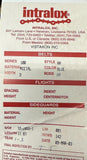 Intralox Series 100 Conveyor Belt Flush Edge Raised Rib Blue Acetal 11.83' x 3"