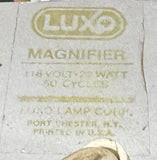 Luxo Magnifier Swing Arm Lamp 118V 22W