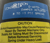 Johnson Controls D-40734 Damper Actuator 8-13 PSI Spring