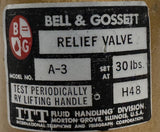 Bell & Gossett A-3 Relief Valve 30lbs H48