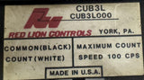 Red Lion Controls CUB3L000 Miniature Electronic Counter