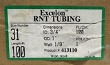 Excelon 413110-6742 RNT Clear Flexible Tubing 3/4" X 1" 100 FT