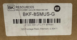 BK Resources BKF-8SMUS-G Optiflow Utility Spray Kit 8" O.C. 72" SS Braided Hose