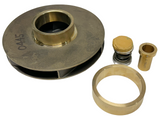 Goulds Pumps 3-7-245 Vane Impeller Brass w/ Ring, Sleeve & Seal
