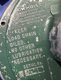 Columbus McKinnon CM 1/2 Ton Manual Chain Fall Hoist Lift
