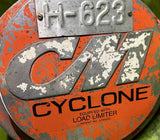 CM Cyclone 1/2 Ton Manual Chain Fall Hoist Lift w/ Load Limiter