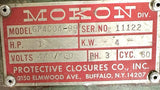 Mokon GP4004-99 Temperature Control Unit 1 HP 4 kW 440/460V 3 Phase